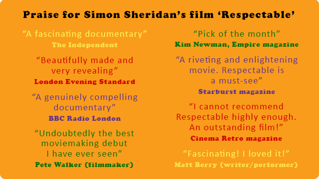 Praise for Simon Sheridan Respectable